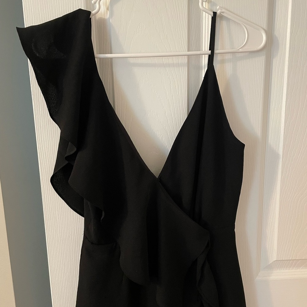WAYF one shoulder dress